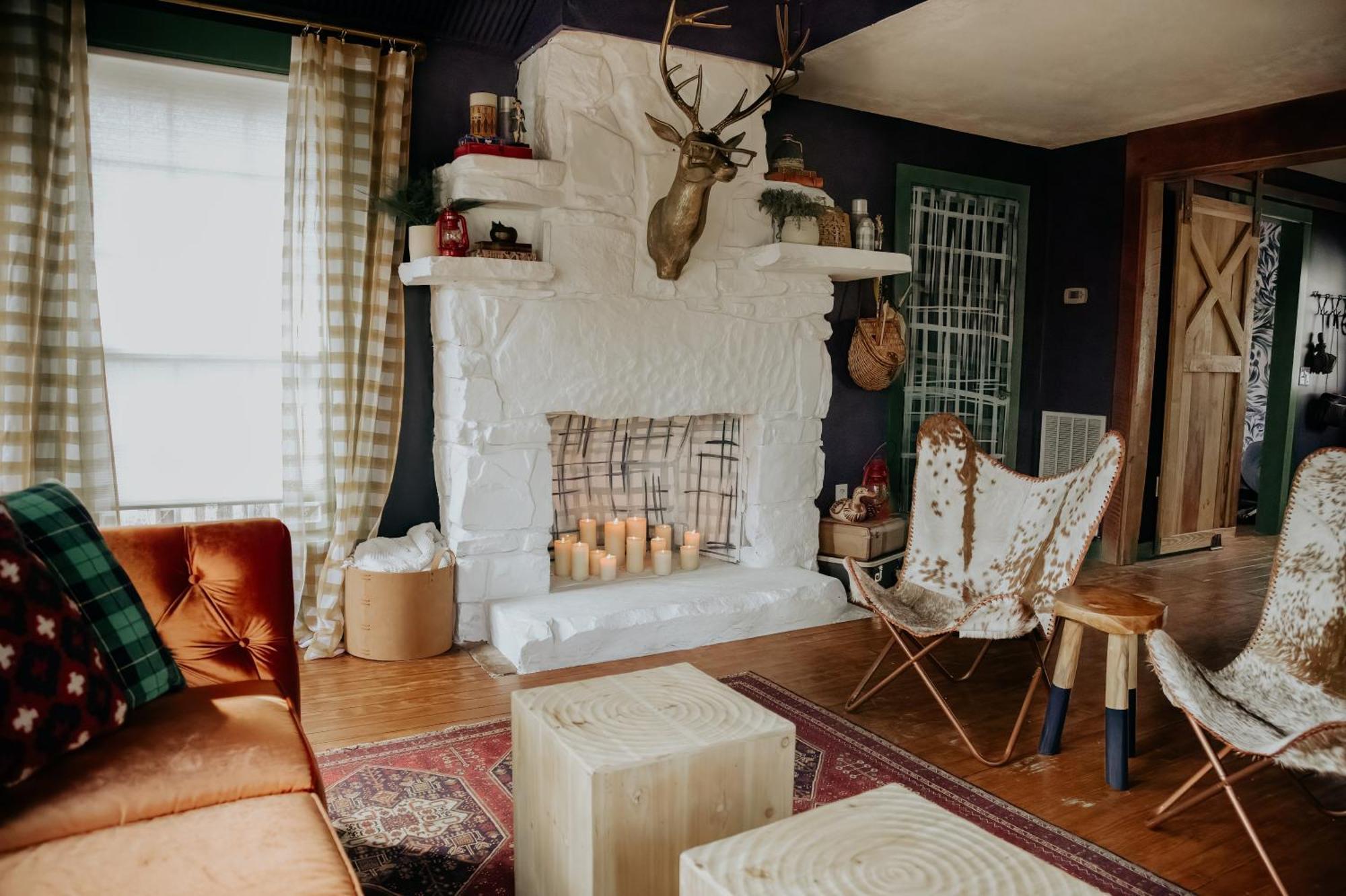 Camp Swann Hotell Tracy City Rum bild