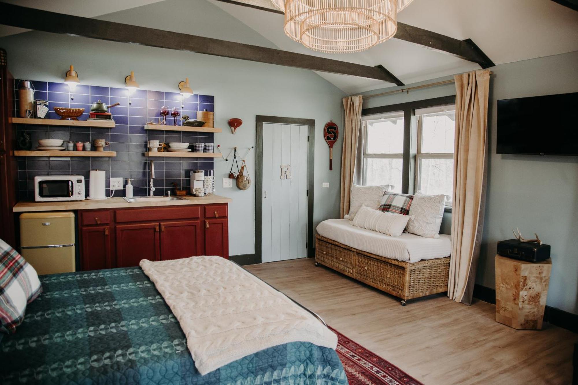 Camp Swann Hotell Tracy City Rum bild